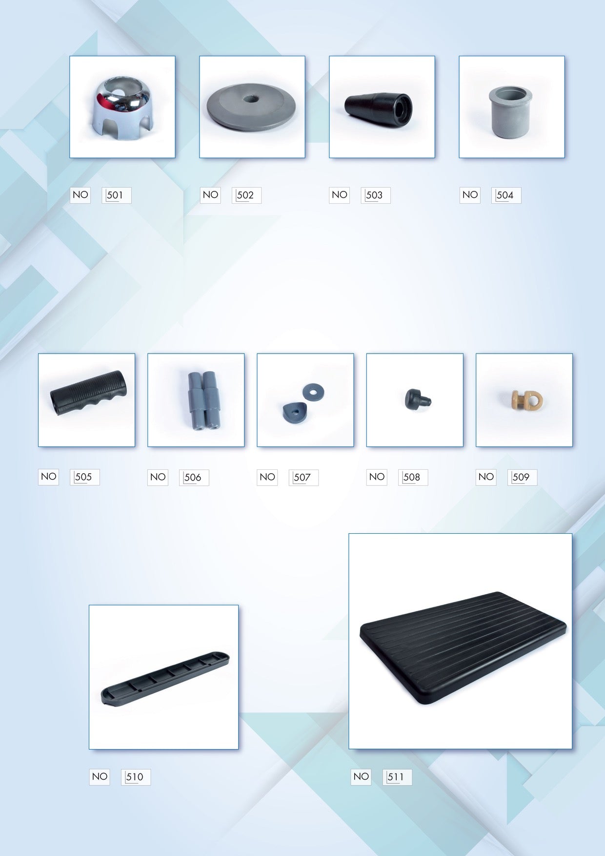 MODEL MT-508 Rubber Feet Bumper