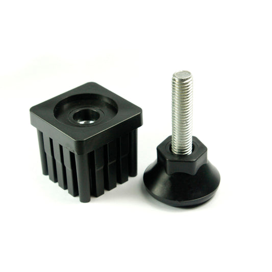 MODEL MT-309-A size 40*40mm Threaded insert Plug for square tube