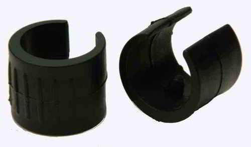 uxcell Plastic Breuer Chair Tubing Pipe Foot Floor Glides Single Prong Round U-Shape Caps