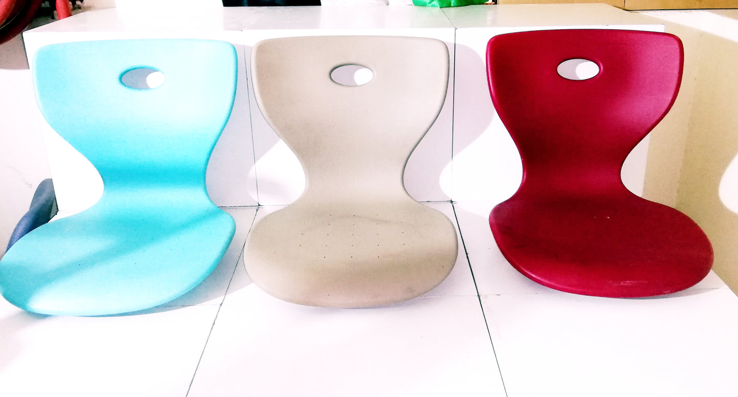 MODEL MT-801-C Size 38*38*38 cm High quality Custom Blow mold plastic school seat shell