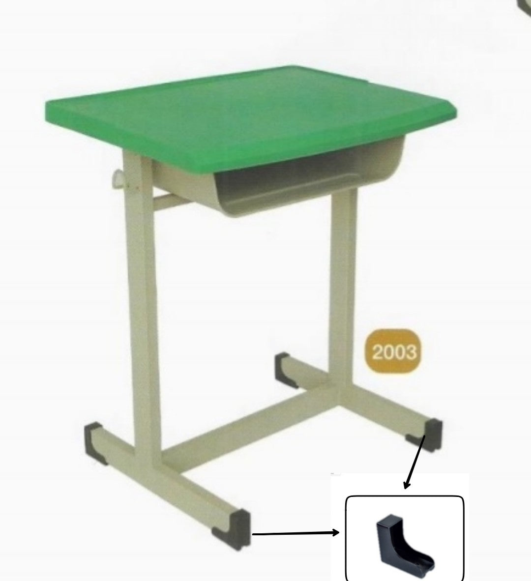 MODEL MT-219 SQUARE OR RECTANGULAR TUBE SIZE 25*50mm Heel Fit Saddle Foot Protective Corner End Cap Feet