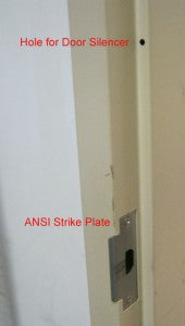MODEL MT-408 Rubber Door Silencer for Metal Door