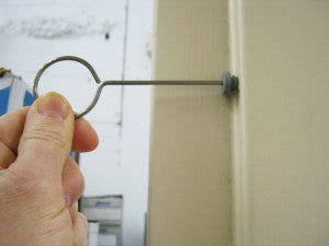 MODEL MT-408 Rubber Door Silencer for Metal Door