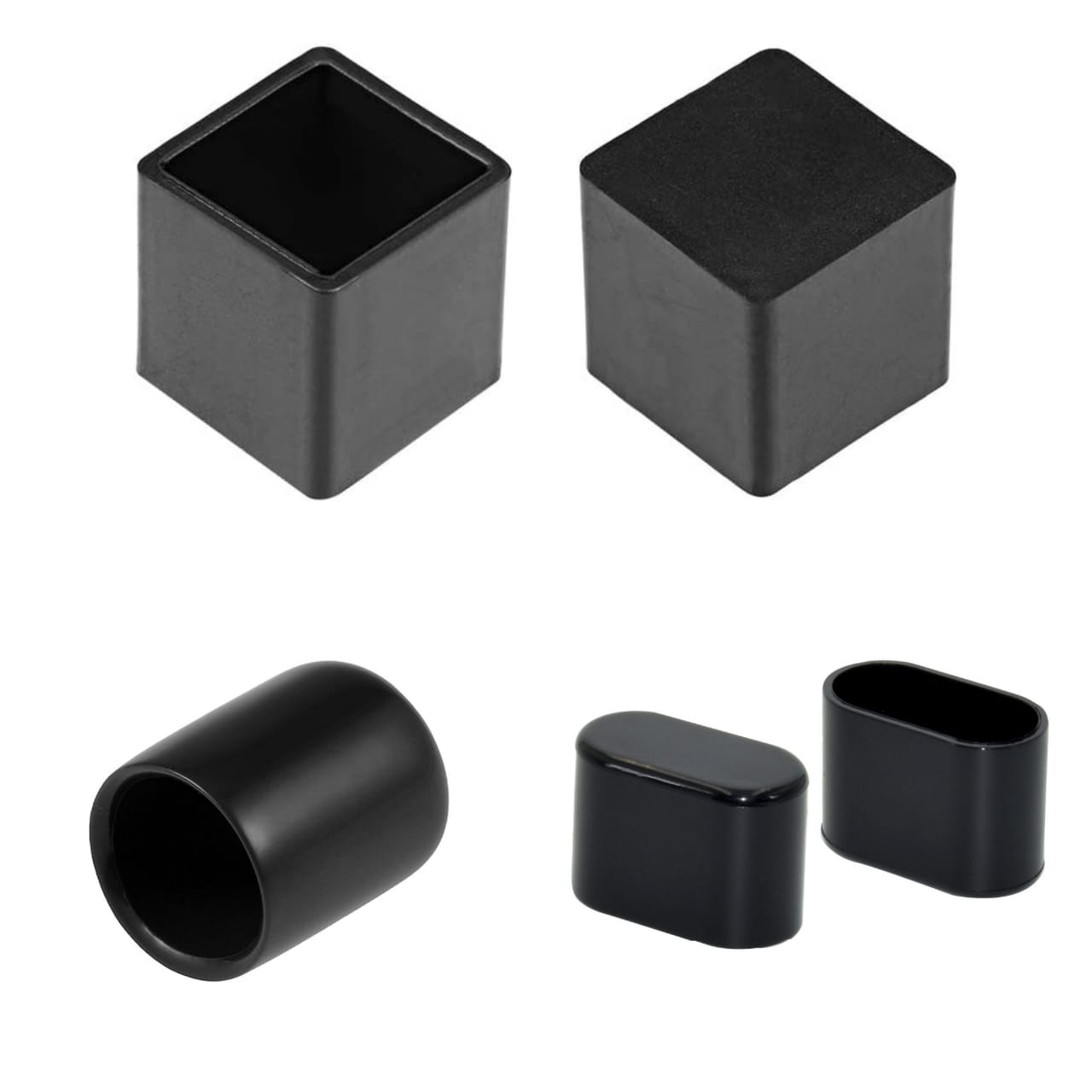 Tube End Caps Floor Protectors Soft Pvc Patio Chair Leg MATANAH FACTORY STORE