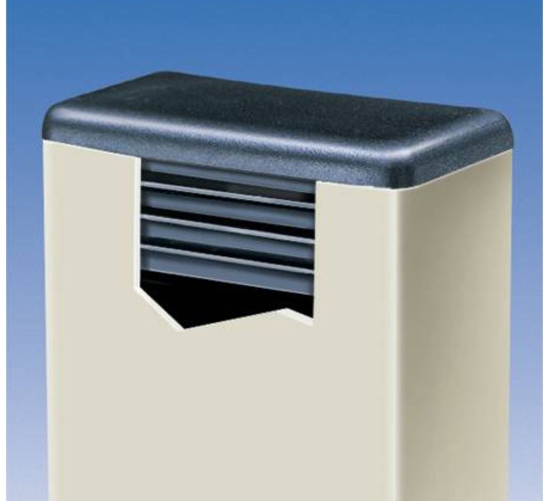 MODEL MT-137-1 SIZE 20*100MM RECTANGULAR END CAPS BOTTOMS FOR TABLE & CHAIR INSERT PLUG LEGS & ALL OTHER OVAL TUBULAR FEET