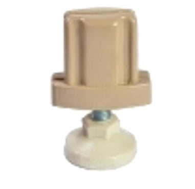 MODEL MT-316 size 20*30mm Threaded plastic Oval Tube insert Plug for steel tube