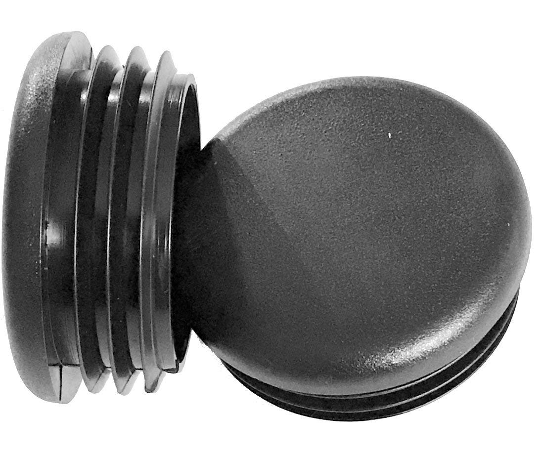 plastic end cap pad for round tube